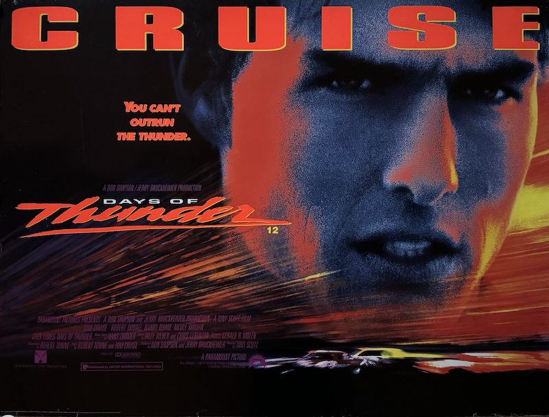 Filmposter "Days of Thunder" (© Paramount)